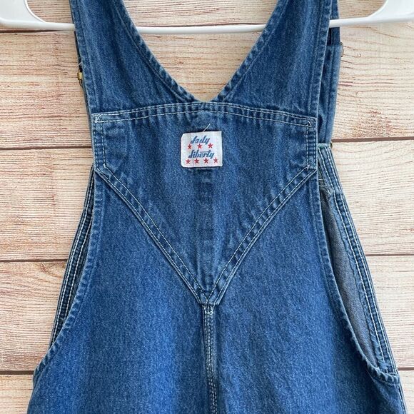 VINTAGE LADY LIBERTY OVERALLS IN BLUE‎ - Picture 7 of 10